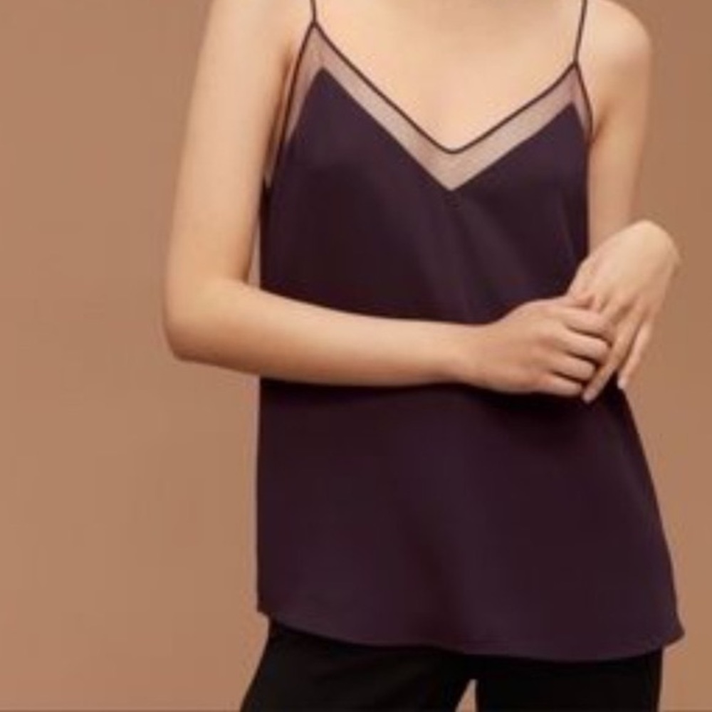 BABATON | Galen Camisole | Plum | Size Small